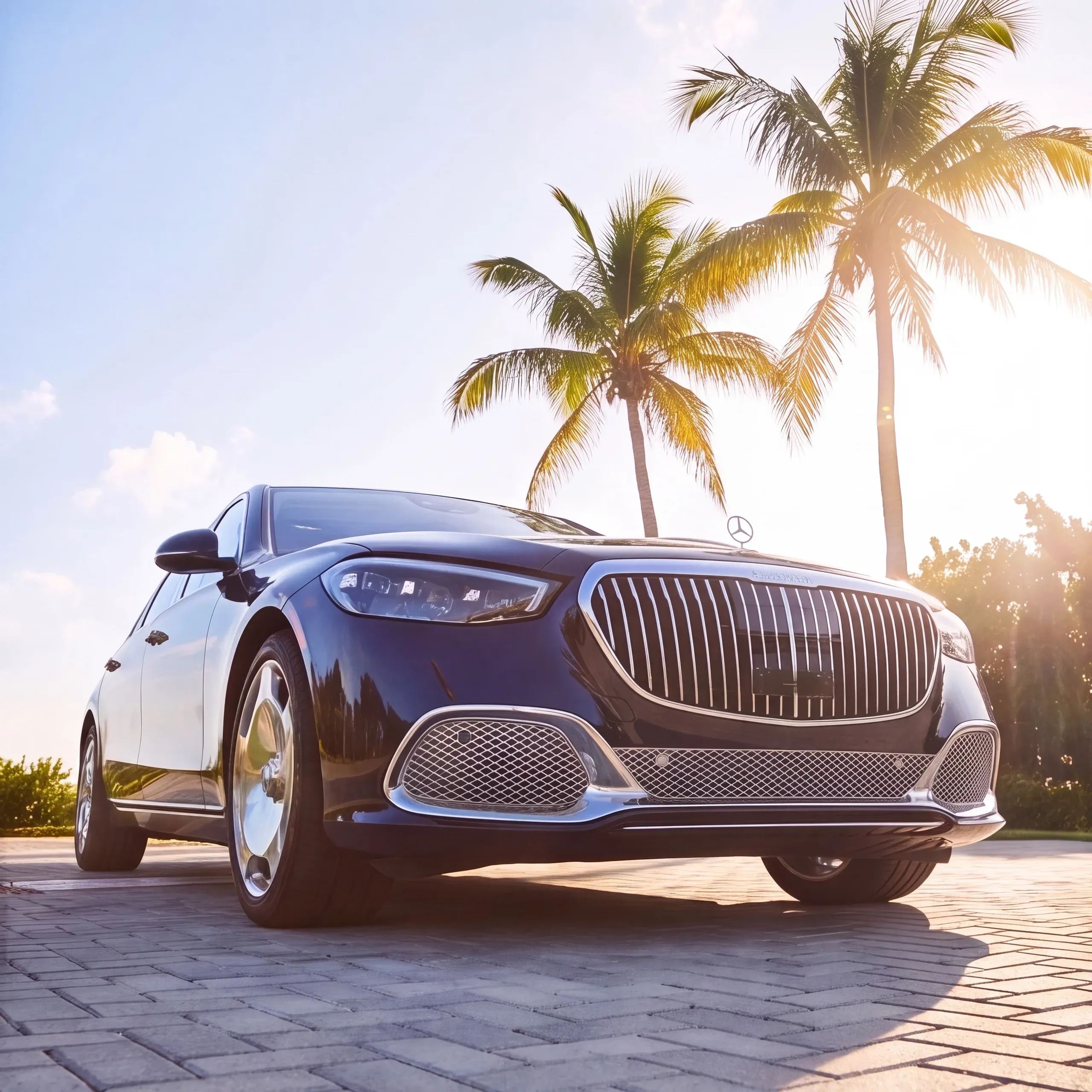 Mercedes-Maybach S-Class at the estate
