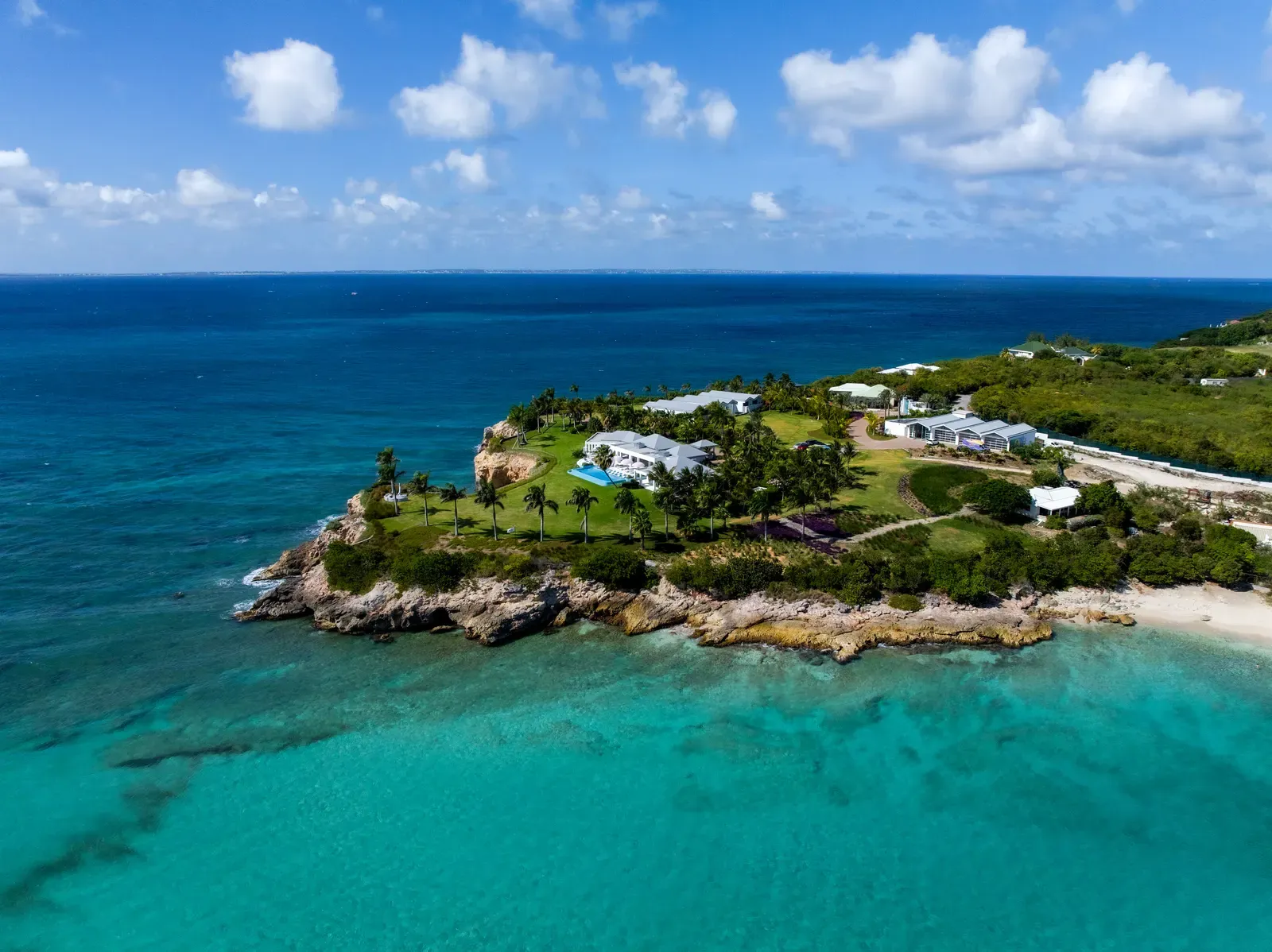 The coastline from above