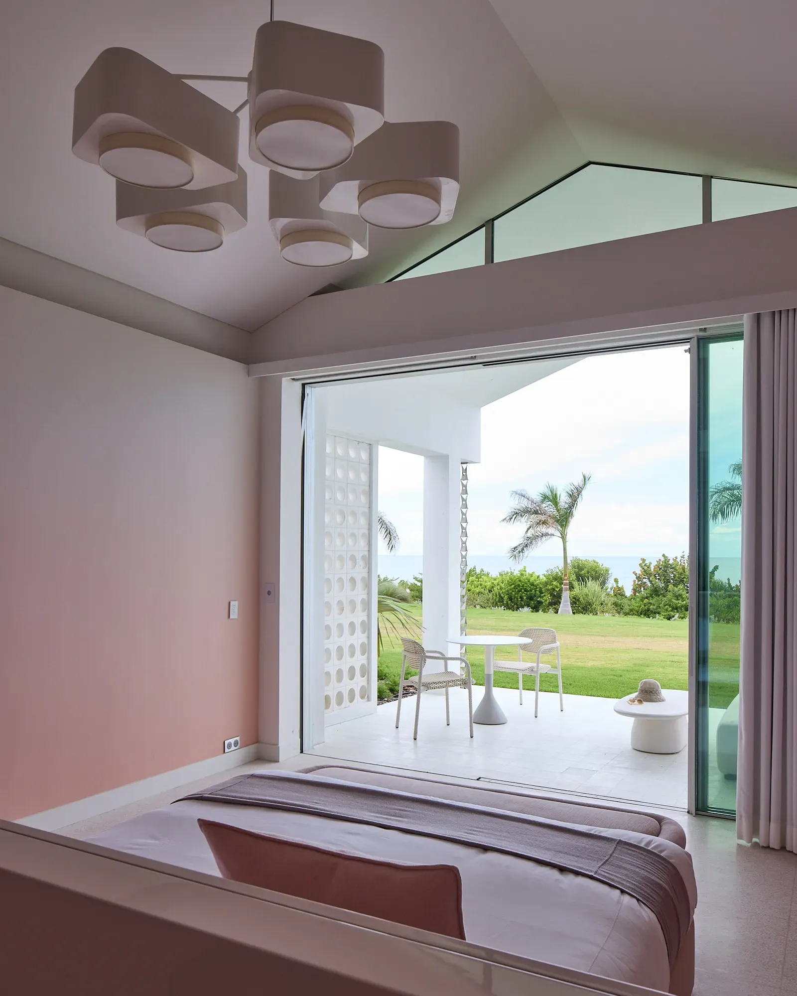 Blush pink suite